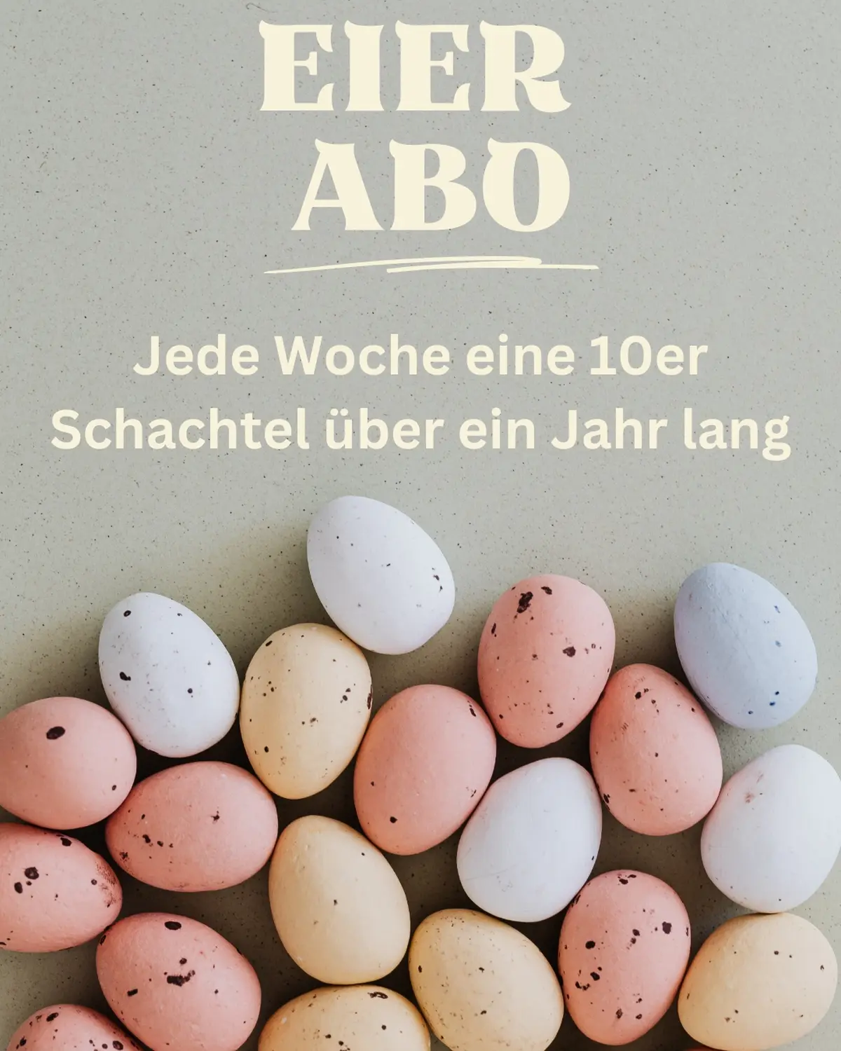 Sieben Äcker Hof - Eier Abo flyer