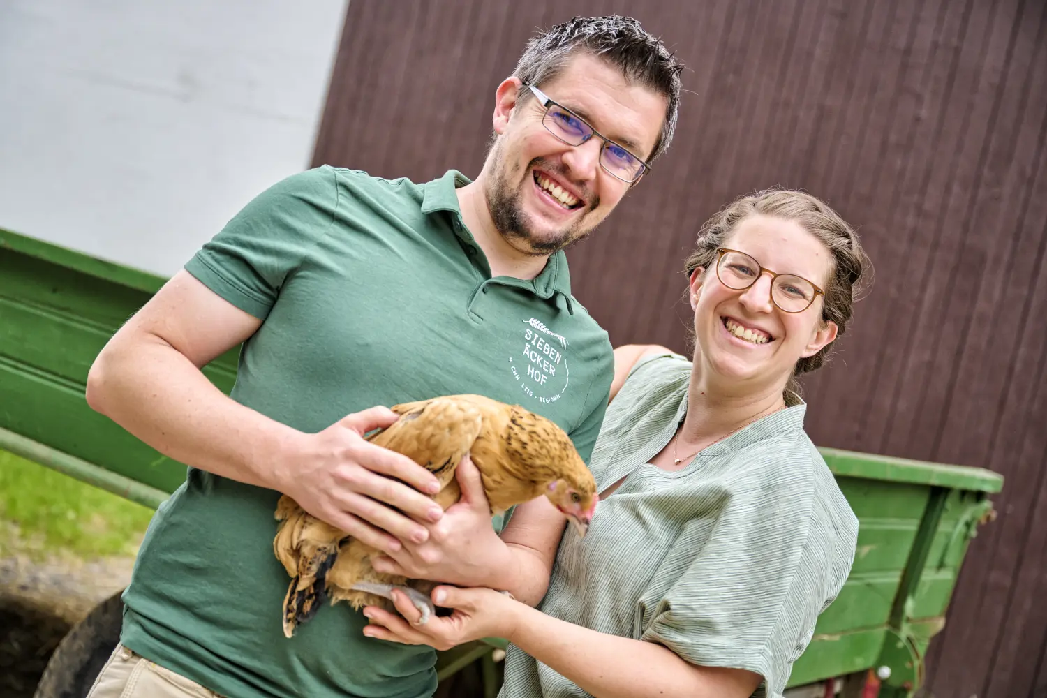 Sieben Äcker Hof - 2 Personen mit Huhn