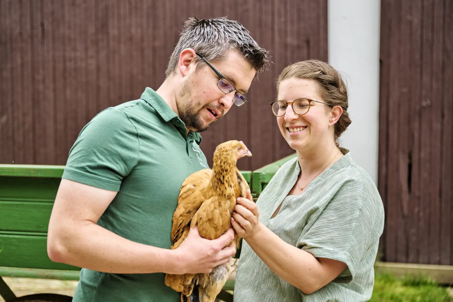 Sieben Äcker Hof - 2 Personen mit Huhn